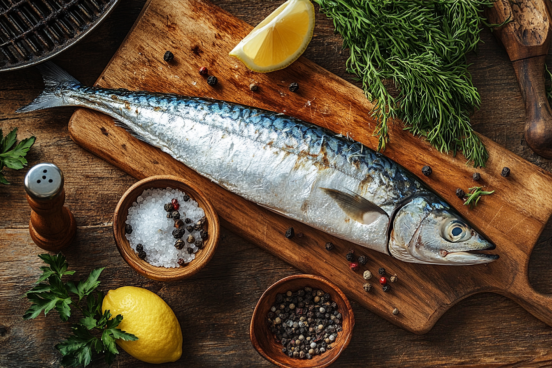 Einfaches Rezept für gegrillte Makrele
